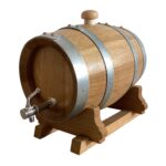 Tonneau décoratif et fonctionnel pour spiritueux – modèle 3 litres