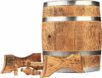 Petit fût en chêne intérieur paraffiné – 20 litres – Image 3