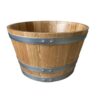 Petit demi-tonneau en chêne – Image 1