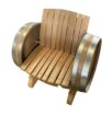 Canapé-fauteuil en tonneau – Image 3