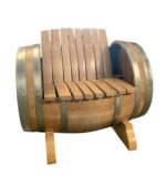 Canapé-fauteuil en tonneau – Image 4