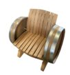 Canapé-fauteuil en tonneau – Image 2