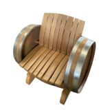 Canapé-fauteuil en tonneau – Image 2