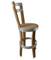 Grande chaise en tonneau – Image 5