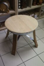 Table basse en chêne français
