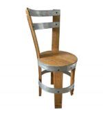 Chaise basse en tonneau – Image 3