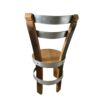Chaise basse en tonneau – Image 4