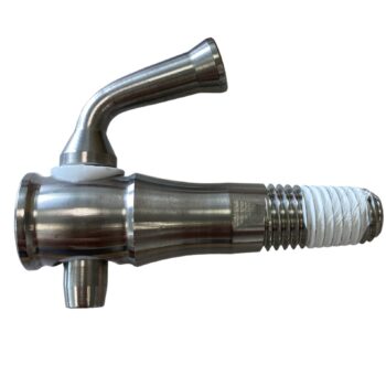 Robinet inox pour fût – trou de 12 mm