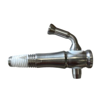 Robinet inox pour fût – trou de 10 mm