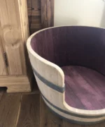 Couchage artisanal en chêne avec finition huilée