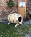 Niche rustique artisanale avec pieds en bois massif