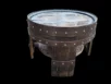 Ensemble meubles tonneau en fût de whisky – 2 chaises + 1 table artisanales – Image 2