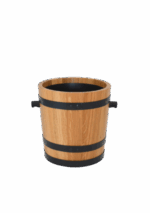 Seau à champagne en chêne – Image 4