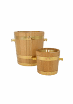 Seau à champagne en chêne – Image 2