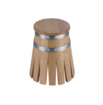 Tabouret en chêne verni